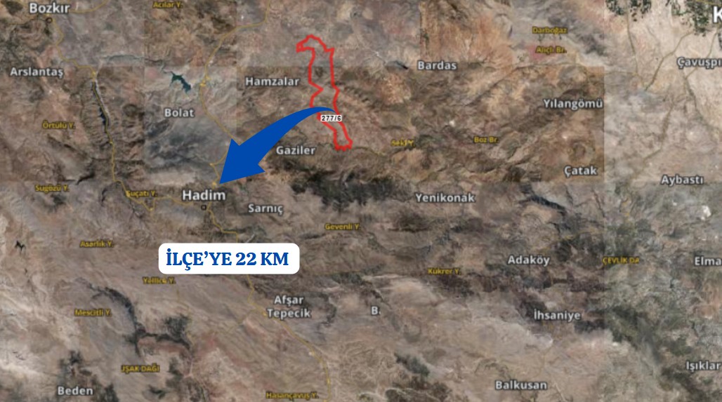 KONYA HADİM AŞAĞI EŞENLER 3.212 M² BAĞ SATILIKTIR   - KONYA HADİM fotoğraf 12